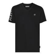 Philipp Plein Svarta T-shirts och Polos Black, Herr