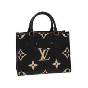 Louis Vuitton Vintage Pre-owned Laeder handvskor Black, Dam