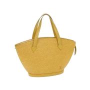 Louis Vuitton Vintage Pre-owned Laeder louis-vuitton-vskor Yellow, Dam