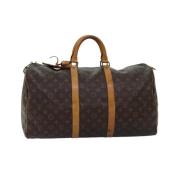 Louis Vuitton Vintage Pre-owned Canvas louis-vuitton-vskor Brown, Dam