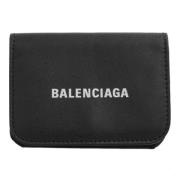 Balenciaga Vintage Pre-owned Laeder sjalar Black, Dam