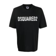 Dsquared2 T-Shirts Black, Herr