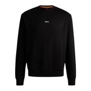 Hugo Boss Herr Crewneck Sweatshirt Black, Herr