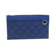 Louis Vuitton Vintage Pre-owned Tyg louis-vuitton-vskor Blue, Dam