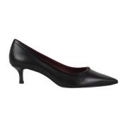 Tory Burch Dubbel T Spänne Spetsig Pump Black, Dam