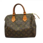 Louis Vuitton Vintage Pre-owned Tyg handvskor Brown, Dam