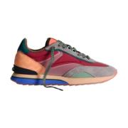 Hoff Konstnärliga Sneakers med Retrodesign Multicolor, Dam