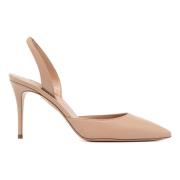 Aquazzura Elegant Beige Högklackade Pumps Beige, Dam