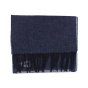 Alviero Martini 1a Classe Logoscarf i Klassisk Stil Blue, Dam