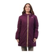 K-Way Polyesterjacka med stil K8134Cw-Asl Purple, Dam