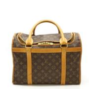 Louis Vuitton Vintage Pre-owned Tyg louis-vuitton-vskor Brown, Dam