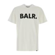 Balr. Klassisk Straight T-Shirt White, Herr