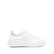 Hogan Avslappnad Vit Läder Sneaker White, Dam