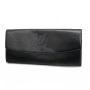 Louis Vuitton Vintage Pre-owned Tyg louis-vuitton-vskor Black, Dam