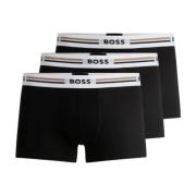 Hugo Boss Herr Trunk Underkläder 3-Pack Black, Herr