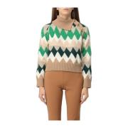 Simona Corsellini Kortärmad Topp Multicolor, Dam