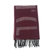 Alviero Martini 1a Classe Logoscarf i Klassisk Stil Brown, Dam