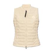 Moncler Quiltad Puffer Väst Yellow, Herr