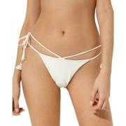 Agua by Agua Bendita Vit Bikini Botten Portola Stil White, Dam