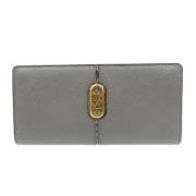 Fendi Vintage Pre-owned Laeder plnbcker Gray, Dam