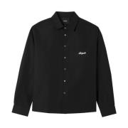 Axel Arigato Casual Svart Overshirt Jacka Black, Herr