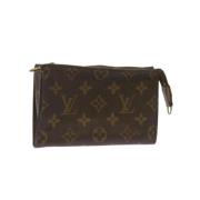 Louis Vuitton Vintage Pre-owned Canvas louis-vuitton-vskor Brown, Dam