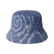 Kangol Blå Static Spin Lahinch Hatt Blue, Unisex