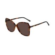 Jimmy Choo Brun Acetat Dam Solglasögon Brown, Dam