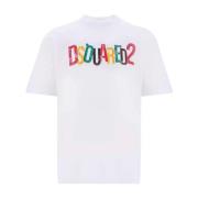 Dsquared2 Logo T-shirt White, Herr