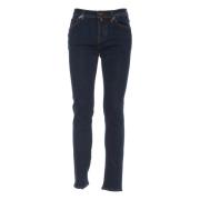 Jacob Cohën Mörkblå Super Slim Jeans Blue, Herr