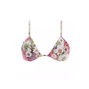 Agua by Agua Bendita Broderad Bikini Topp Belle Multicolor, Dam