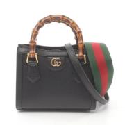 Gucci Vintage Pre-owned Laeder gucci-vskor Black, Dam