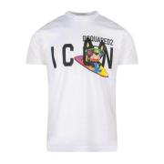 Dsquared2 Logo T-shirt White, Herr