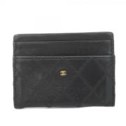 Chanel Vintage Pre-owned Laeder hem-och-kontorstillbehr Black, Dam