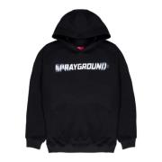 Sprayground Hoodie med Huva - Svart Black, Herr