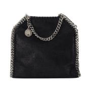 Stella McCartney Kedjebag med tryckknapp Black, Dam