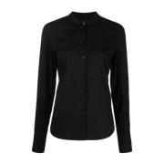 Pinko Elegant Svart Skjorta med Långärmad Black, Dam