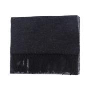 Alviero Martini 1a Classe Logoscarf i Klassisk Stil Black, Dam