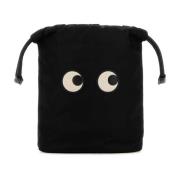 Anya Hindmarch Svart Pouch Black, Dam