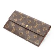 Louis Vuitton Vintage Pre-owned Belagd canvas plnbcker Brown, Dam