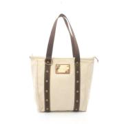 Louis Vuitton Vintage Pre-owned Laeder louis-vuitton-vskor Beige, Dam