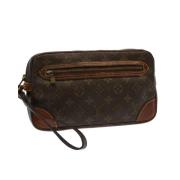 Louis Vuitton Vintage Pre-owned Canvas louis-vuitton-vskor Brown, Dam