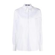 Karl Lagerfeld Bib skjorta monogram slips White, Dam