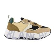 Voile Blanche Klubb Dam Sneakers Svart Beige, Dam