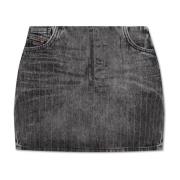 Diesel Kjol De-Pra-Mini-S3 Gray, Dam