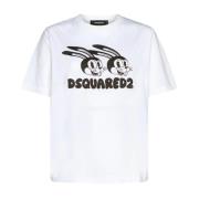 Dsquared2 Logo T-shirt White, Herr