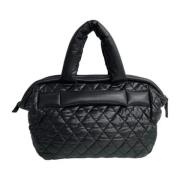 Chanel Vintage Pre-owned Nylon chanel-vskor Black, Dam