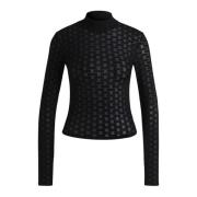 Hugo Boss Dammode Topp Black, Dam