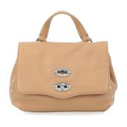 Zanellato Daily Baby Läder Axelväska Beige, Dam