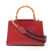 Gucci Vintage Pre-owned Laeder gucci-vskor Red, Dam